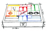 Wooden Story 2 Plus Rainbow Blocks in Wooden Box - 30 Pieces