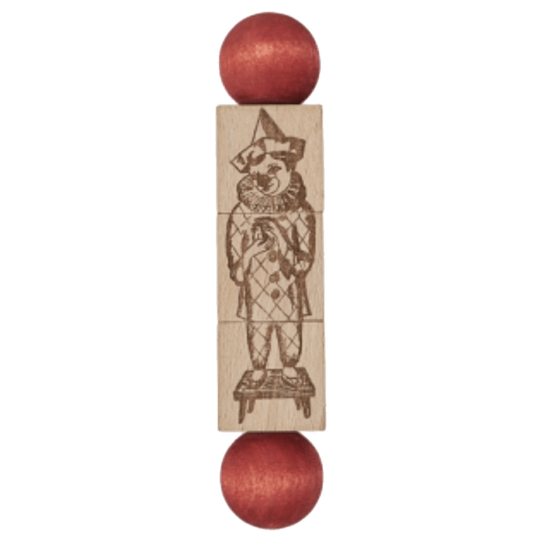Wooden Story 3 Plus Twist the Blocks Commedia Dell'arte Rainbow
