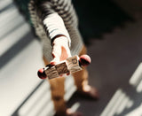 Wooden Story 3 Plus Twist the Blocks Commedia Dell'arte Rainbow