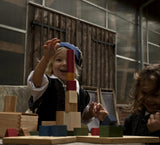 Wooden Story 3 Plus Warm Blocks in Tray 54 Pieces
