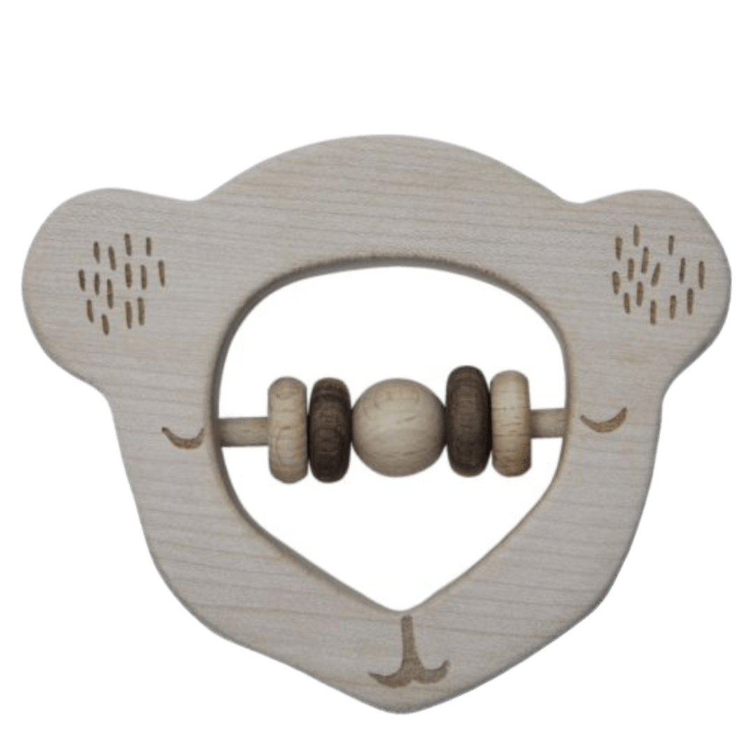 Wooden Story Birth Plus Koala Rattle
