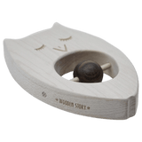 Wooden Story Birth Plus Owl Rattle